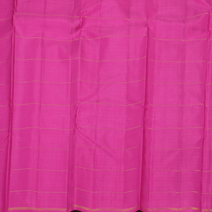 Hayagrivas Handloom Elephant Grey Kanjivaram Silk Saree KBE1720K3-1