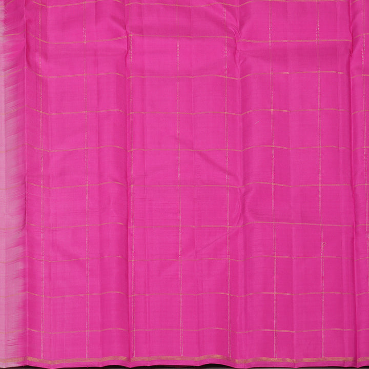 Hayagrivas Handloom Elephant Grey Kanjivaram Silk Saree KBE1720K3-1