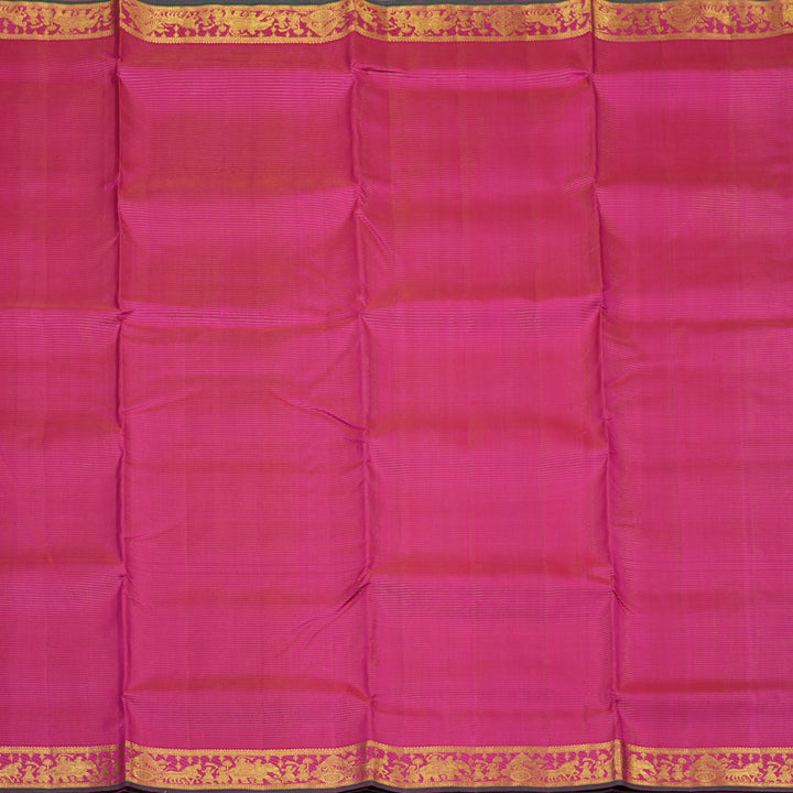 Hayagrivas Handloom Magenta Ten Yards Silk Saree KBE1721K10-1