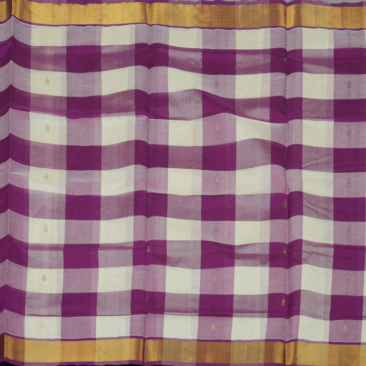 Hayagrivas Multicolour Checks Pure Silk Cotton Saree KBE1723K5-1