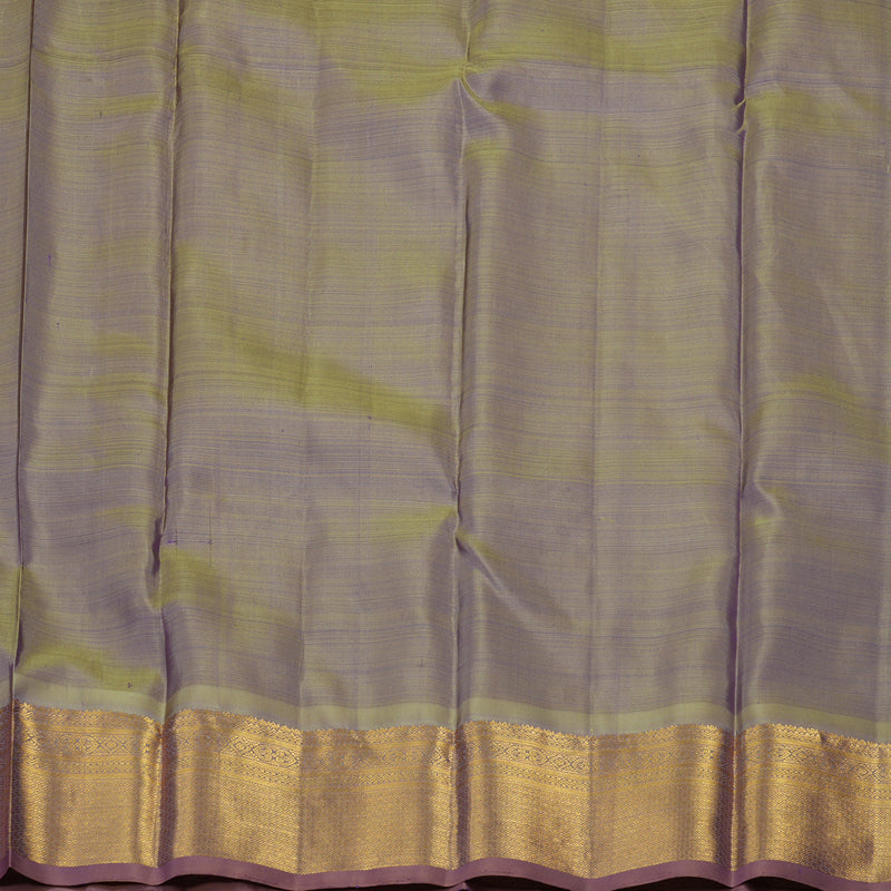 Hayagrivas Handloom Purple Kanjivaram Silk Saree KBE1739K2-2