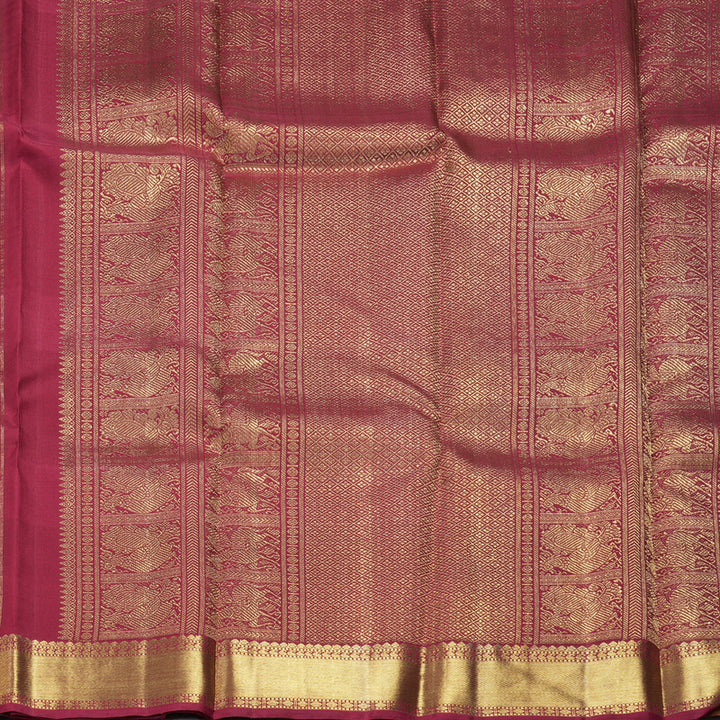 Hayagrivas Handloom Multicolour Checks Kanjivaram Silk Saree KBE1750K1-1