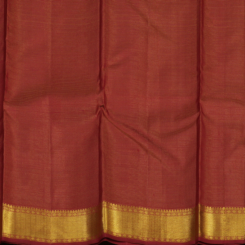Hayagrivas Handloom Maroon Kanjivaram Silk Saree KBE1755K7-1