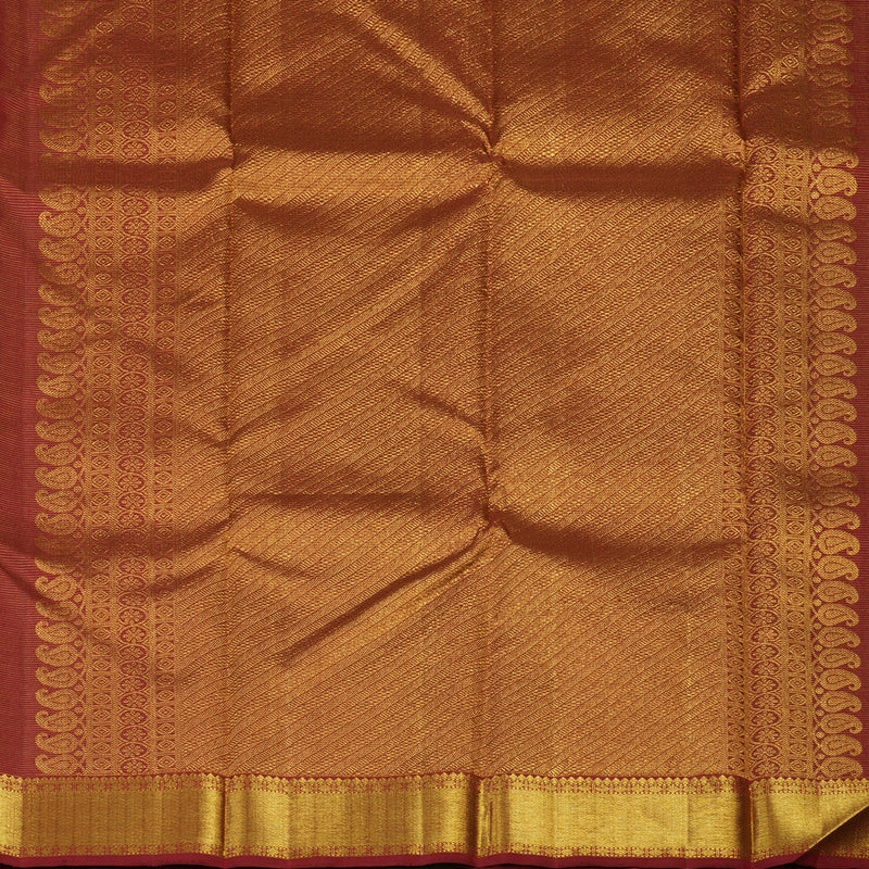 Hayagrivas Handloom Maroon Kanjivaram Silk Saree KBE1755K7-1
