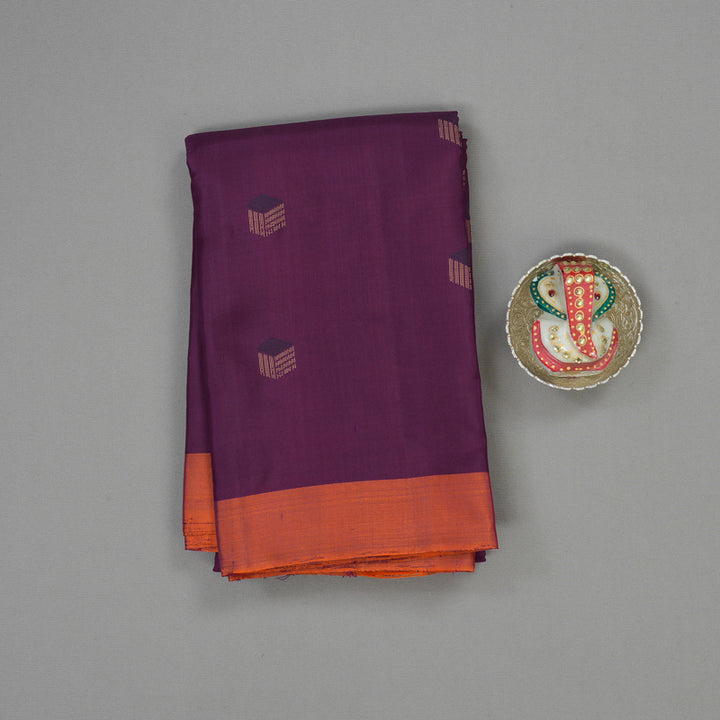 Hayagrivas Purple Pure Soft Silk Saree KBE1781K1-6