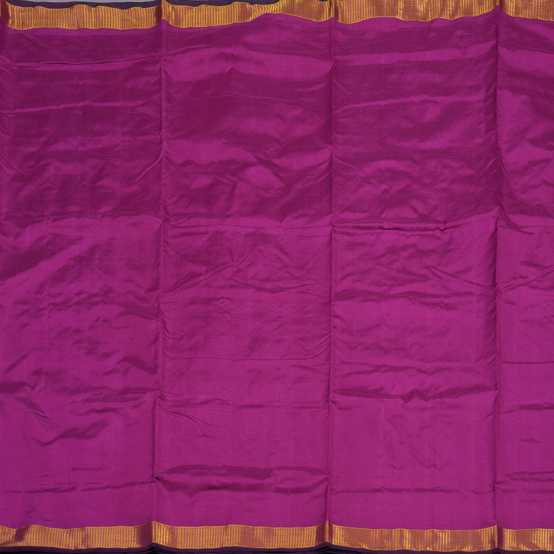 Hayagrivas Purple Pure Ten Yards Silk Saree KBE1797K2-2
