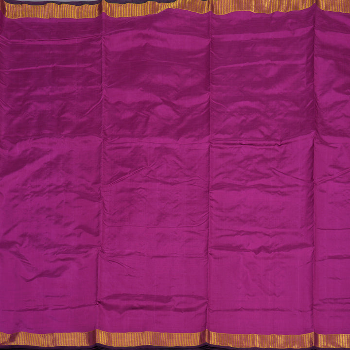 Hayagrivas Purple Pure Ten Yards Silk Saree KBE1797K2-2