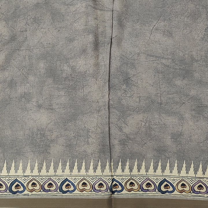 Hayagrivas Beige Fancy Cotton Saree KBE1181I1-30