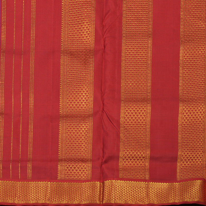 Hayagrivas Lavender-Blue Handloom Ten Yards Silk Saree KBE1813L1-7