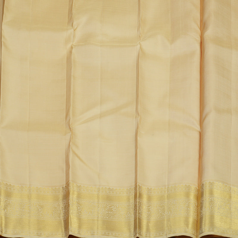 Hayagrivas Handloom Pink Kanjivaram Silk Saree with Sandal Border KBE1813L7-1