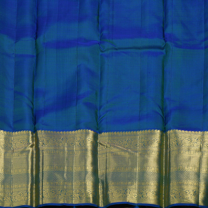 Hayagrivas Handloom Mayilkazhuthu Kanjivaram Silk Saree KBE1814L10-1