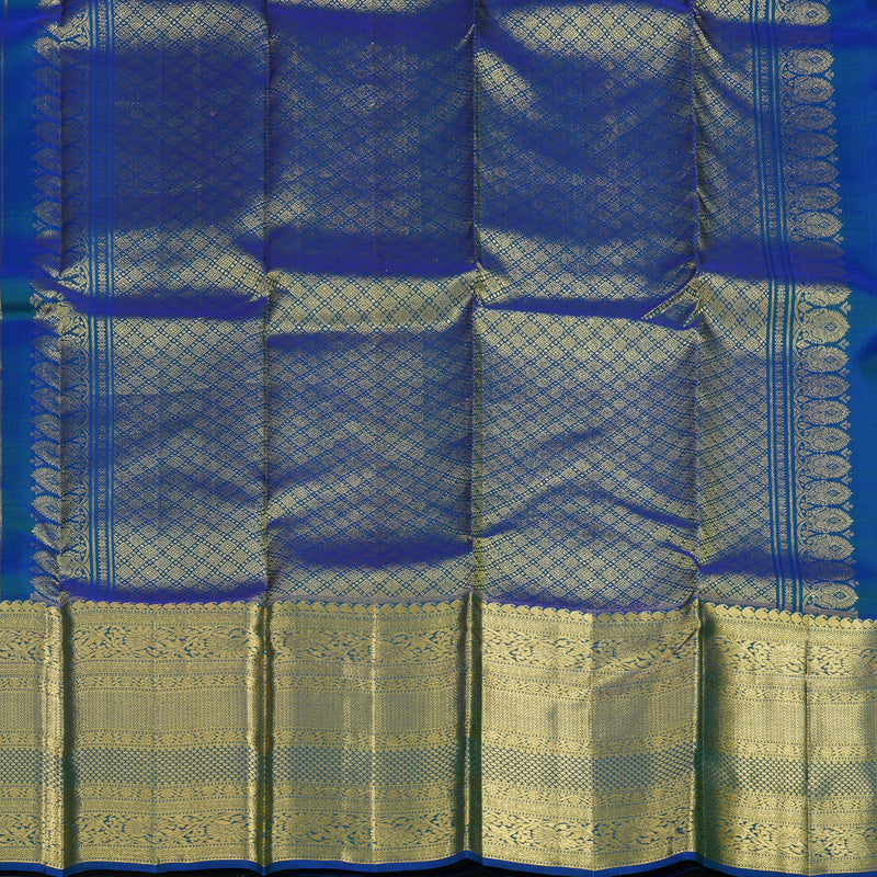 Hayagrivas Handloom Mayilkazhuthu Kanjivaram Silk Saree KBE1814L10-1