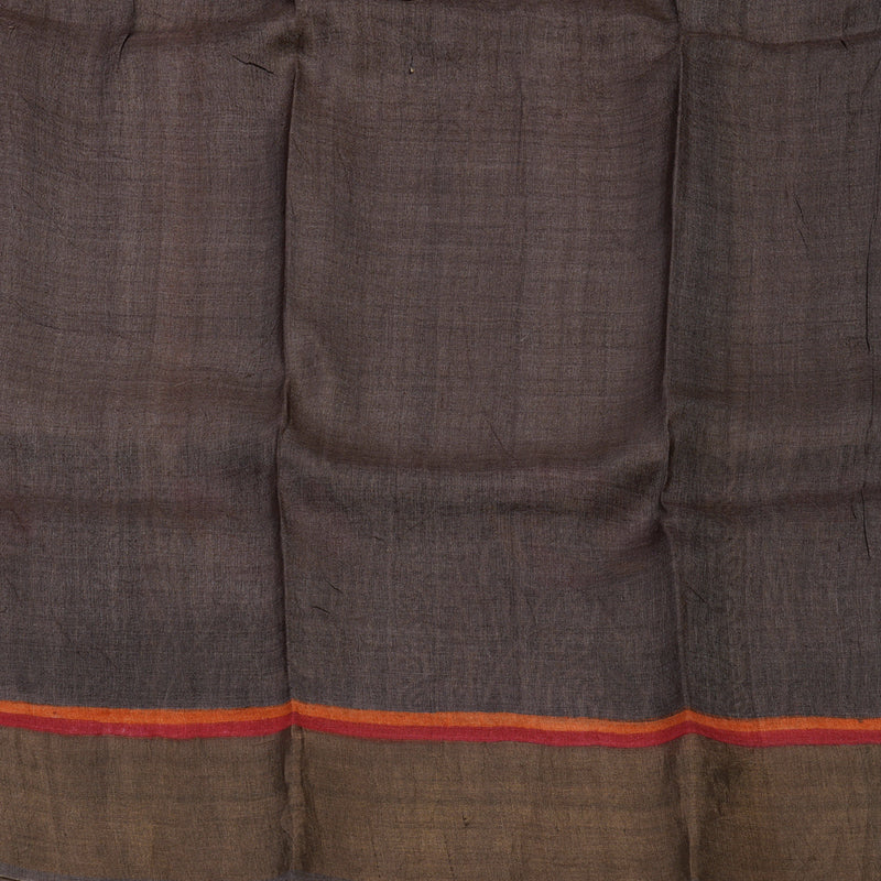 Hayagrivas Half White Pure Tussar Silk Saree KBE1820L1-15