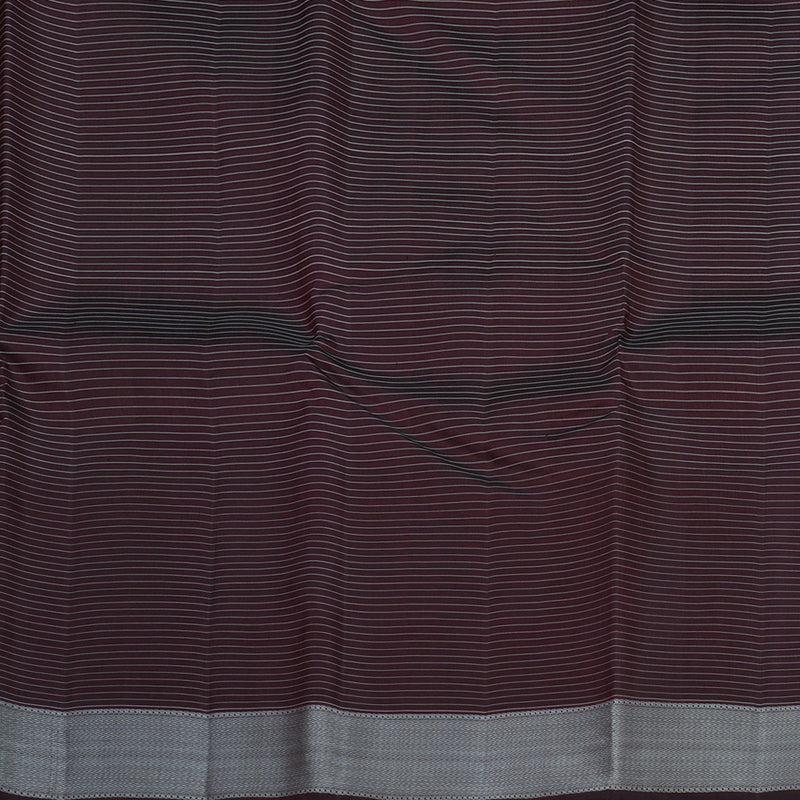 Hayagrivas Handloom Deep Plum Kanjivaram Silk Saree KBE1830L6-1