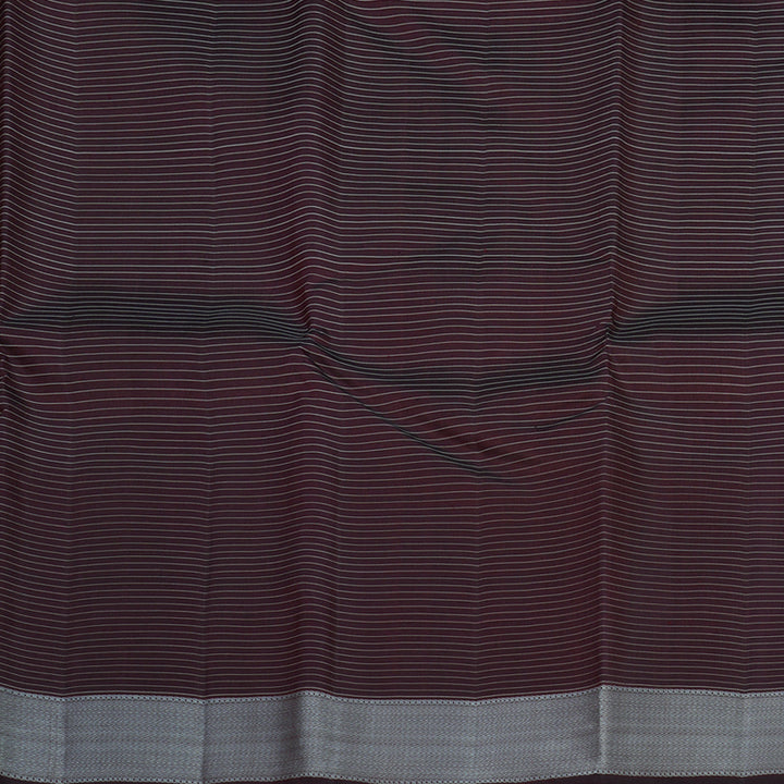 Hayagrivas Handloom Deep Plum Kanjivaram Silk Saree KBE1830L6-1