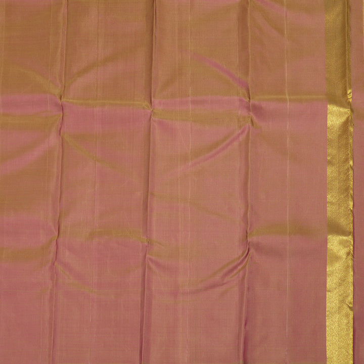 Hayagrivas Handloom Beige Kanjivaram Silk Saree KBE1836L4-1