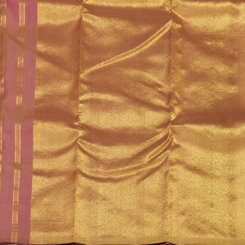 Hayagrivas Handloom Beige Kanjivaram Silk Saree KBE1836L4-1