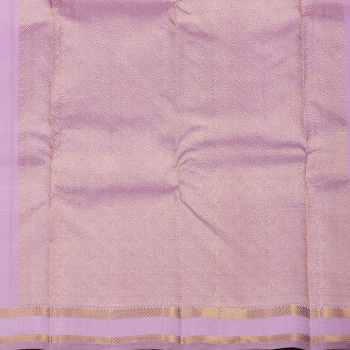 Hayagrivas Handloom Lavendar Kanjivaram Silk Saree KBE1841L4-1
