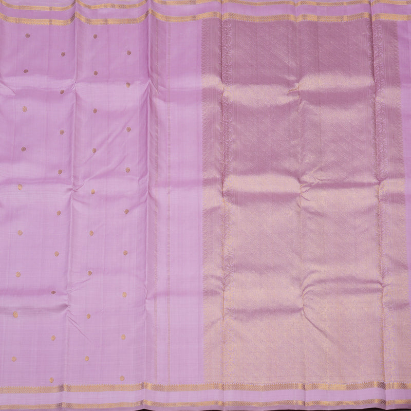 Hayagrivas Handloom Lavendar Kanjivaram Silk Saree KBE1841L4-1