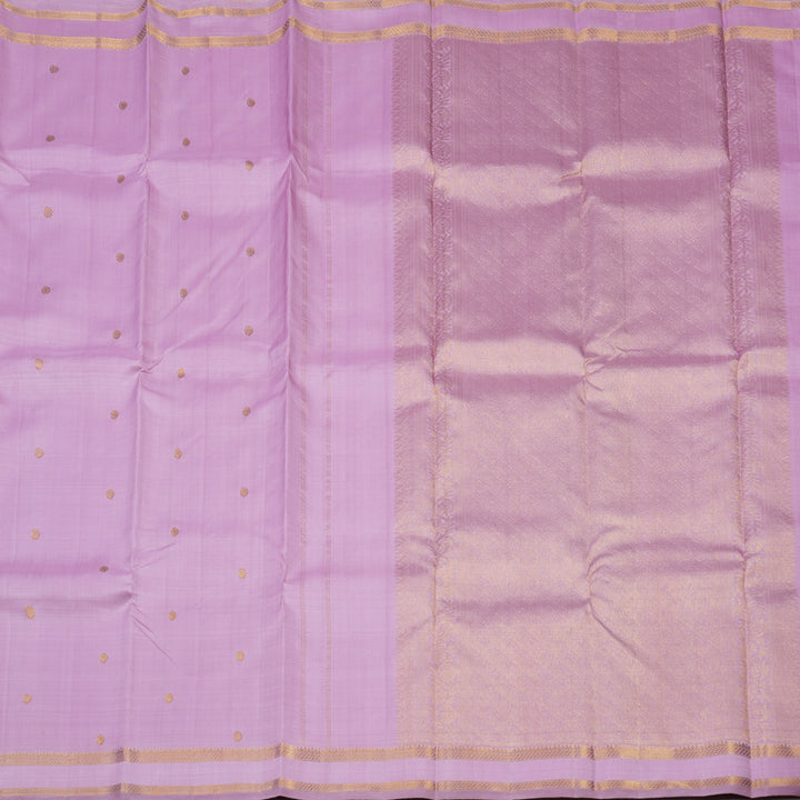 Hayagrivas Handloom Lavendar Kanjivaram Silk Saree KBE1841L4-1