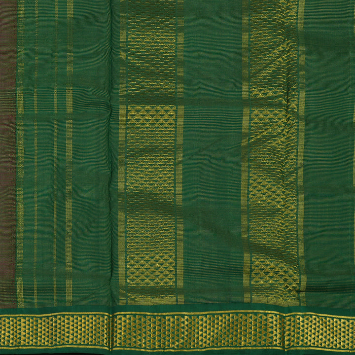 Hayagrivas Handloom Rust Orange Ten Yards Silk Madisar KBE1855L3-1