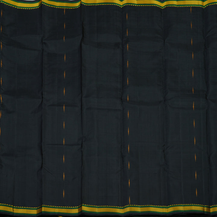Hayagrivas Handloom Black Kanjivaram Silk Saree KBE1860L5-4