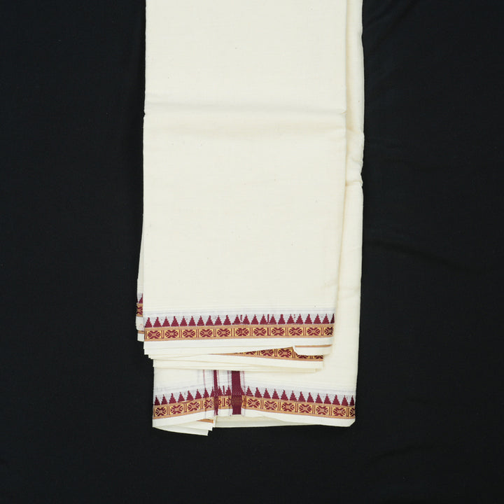 Hayagrivas 9*5 Pure Cotton Dhothi KBE1862L1-1