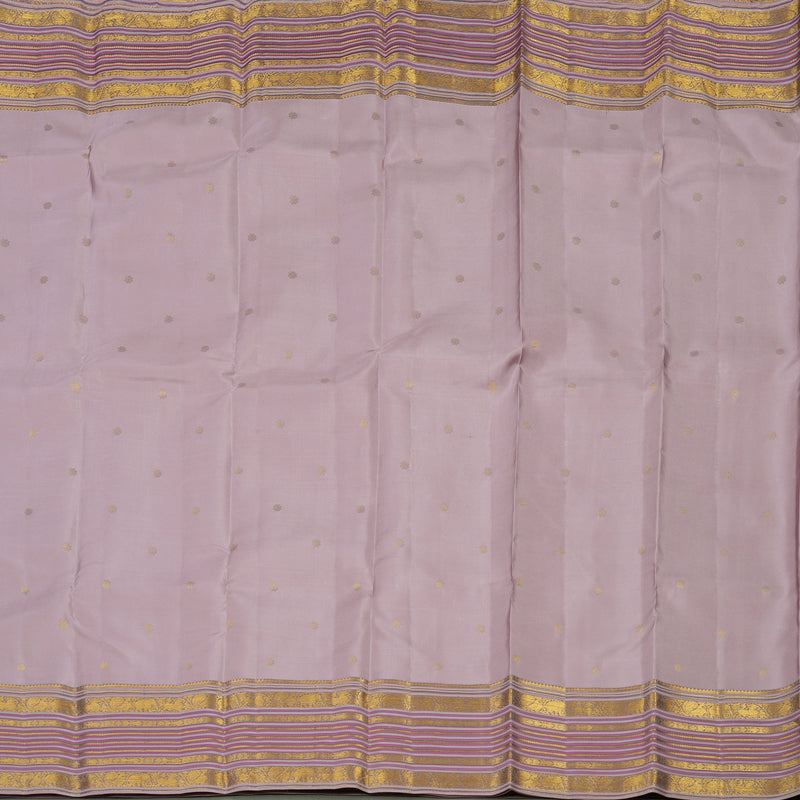 Hayagrivas Handloom Onion Pink Kanjivaram Silk Saree KBE1872L7-8
