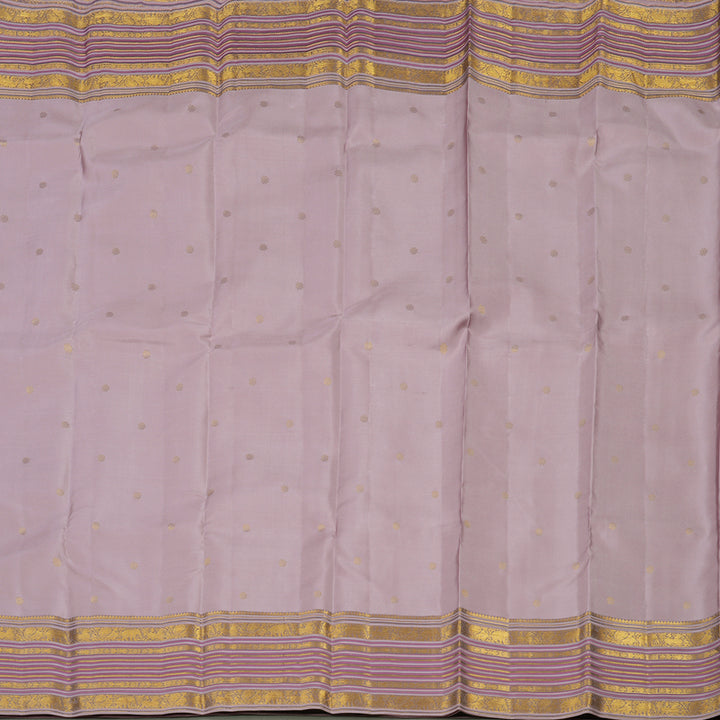 Hayagrivas Handloom Onion Pink Kanjivaram Silk Saree KBE1872L7-8
