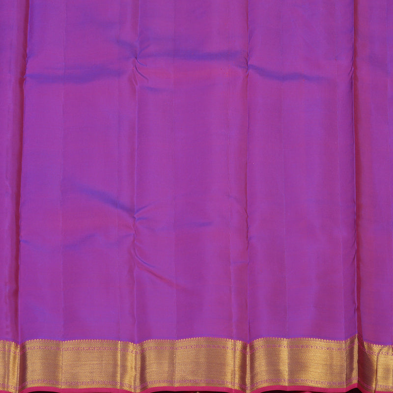 Hayagrivas Handloom Purple Kanjivaram Silk Saree KBE1872L8-6