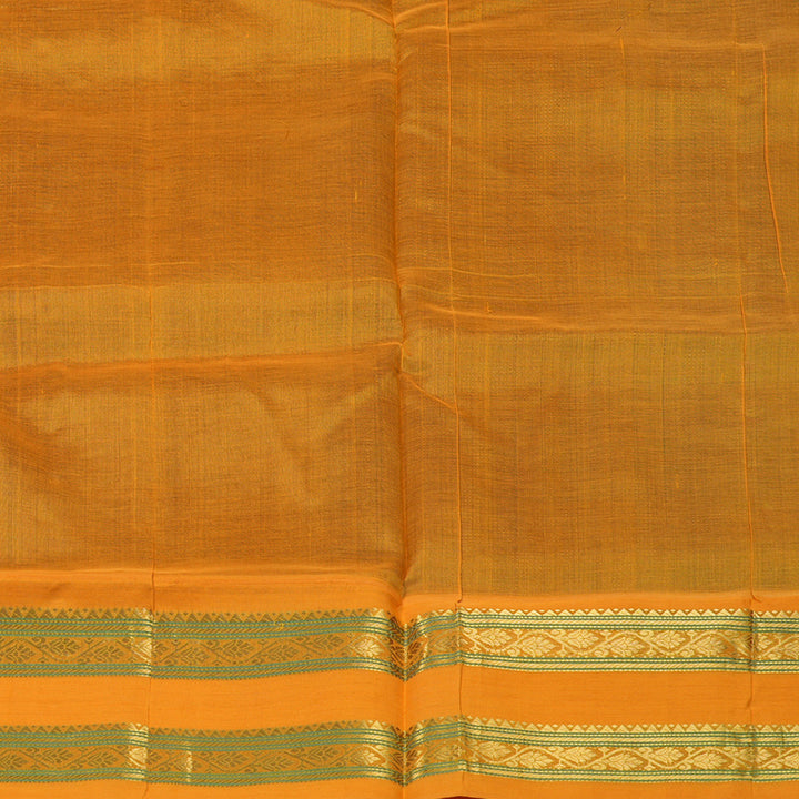 Hayagrivas Bottle Green Pure Silk Cotton Saree KBE1875L15-1