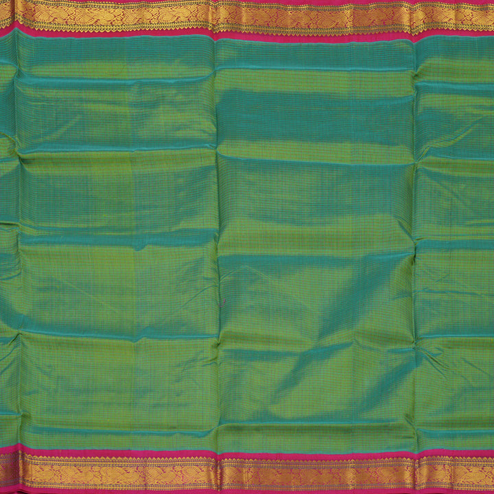 Hayagrivas Light Green Pure Silk Cotton Saree KBE1875L4-11
