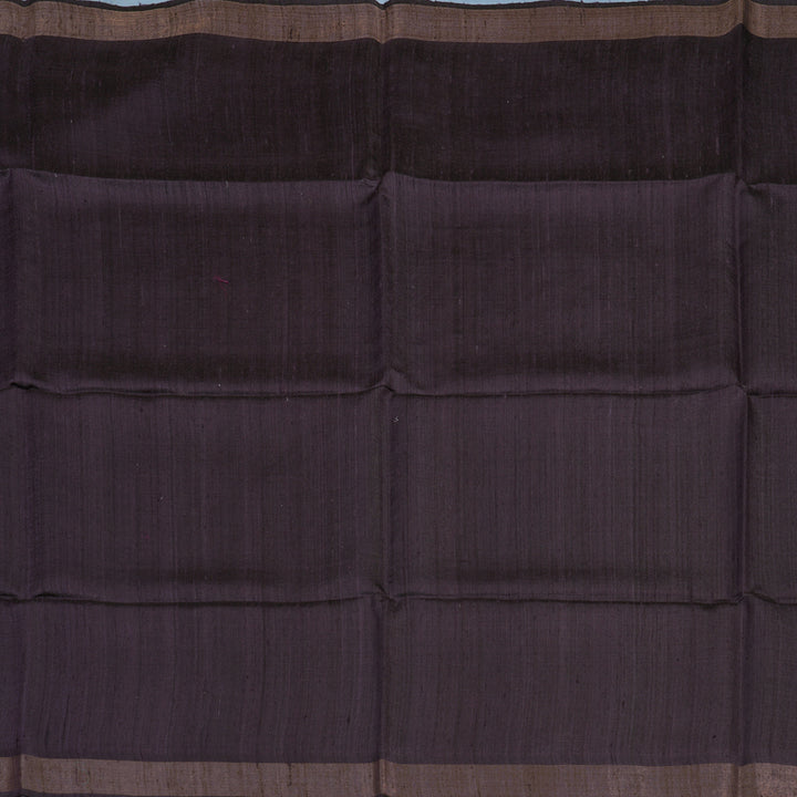 Hayagrivas Purple Pure Tussar Silk Saree KBE1881L1-10