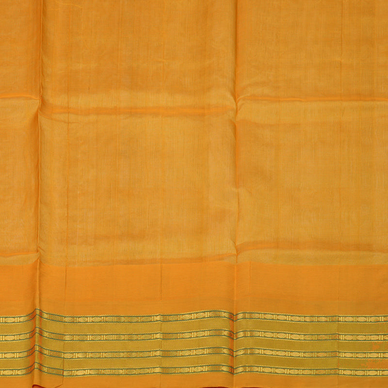 Hayagrivas Half-White Pure Silk Cotton Saree KBE1884L1-4