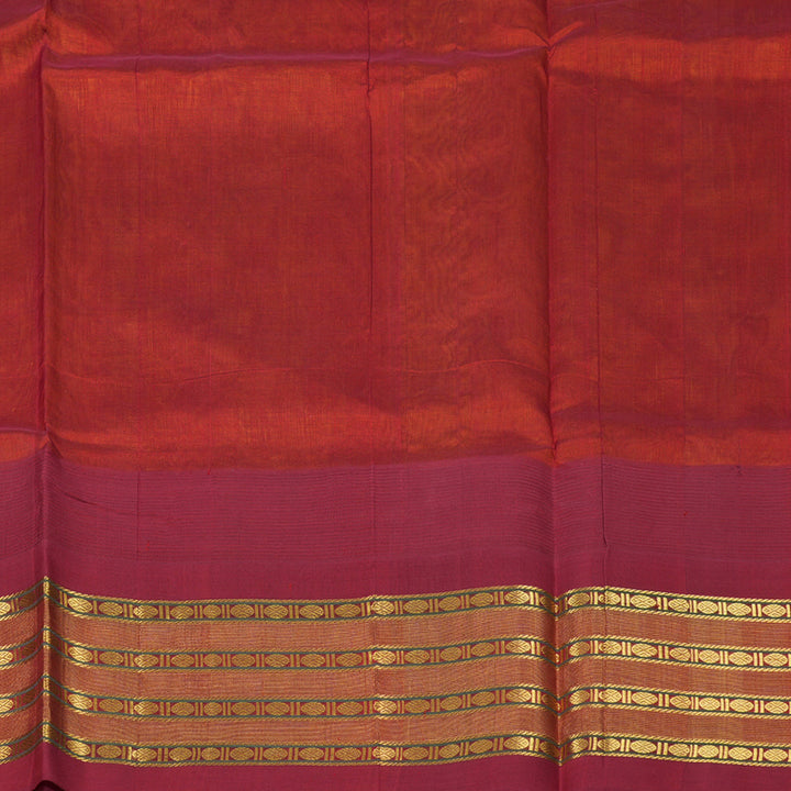 Hayagrivas Turmeric Yellow Pure Silk Cotton Saree KBE1884L1-6