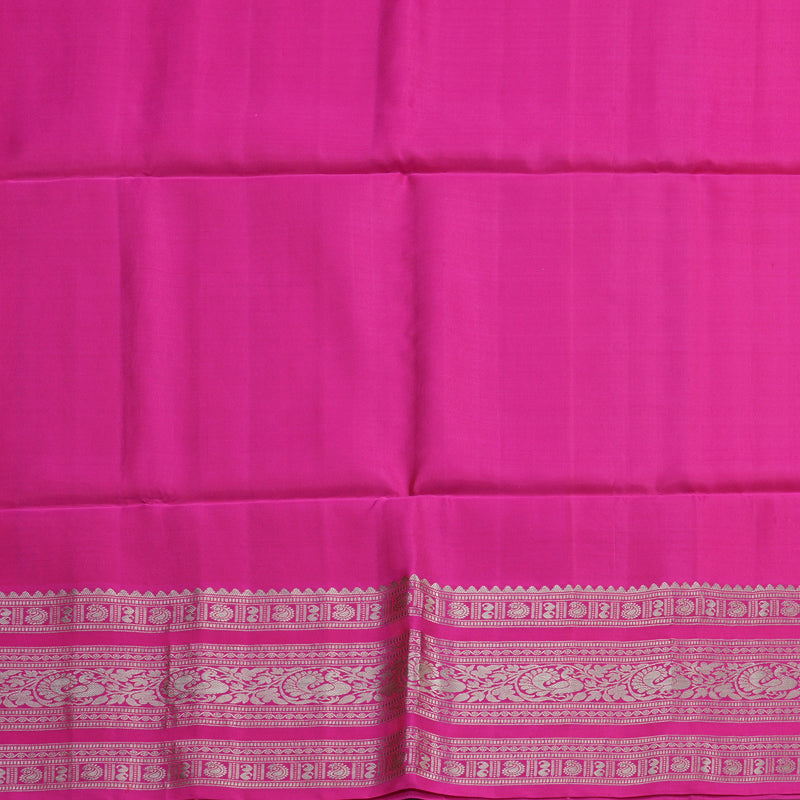 Hayagrivas Orange Handloom Soft Silk Saree KBE1892L3-20