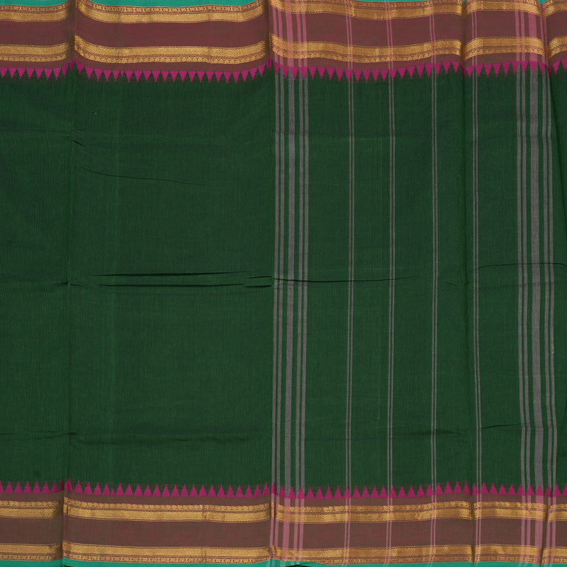 Hayagrivas Mehandi Green Handloom Chettinad Cotton Saree KBE1893L1-31