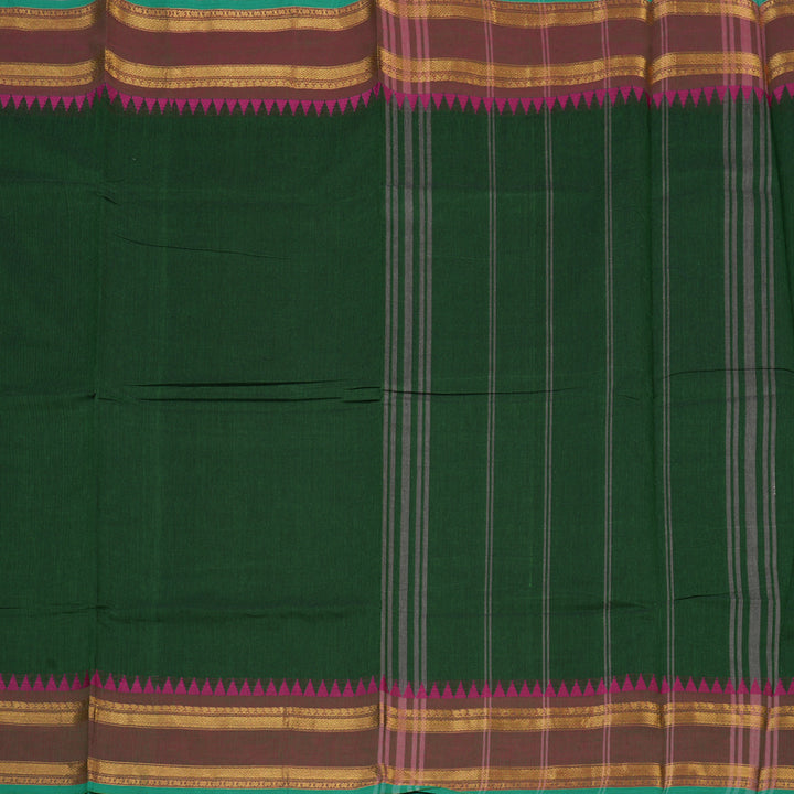 Hayagrivas Mehandi Green Handloom Chettinad Cotton Saree KBE1893L1-31