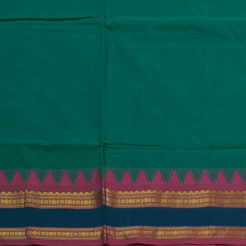 Hayagrivas Green Handloom Chettinad Cotton Saree KBE1893L1-51
