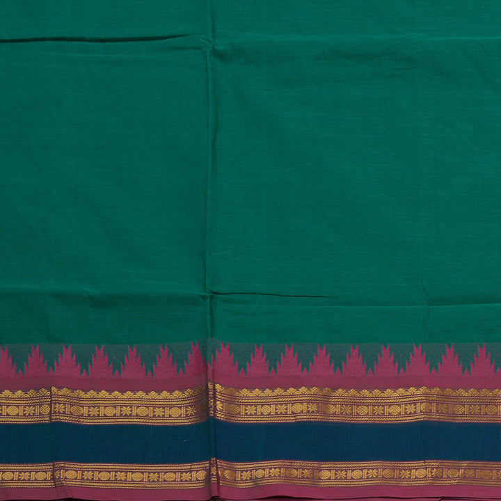 Hayagrivas Green Handloom Chettinad Cotton Saree KBE1893L1-51