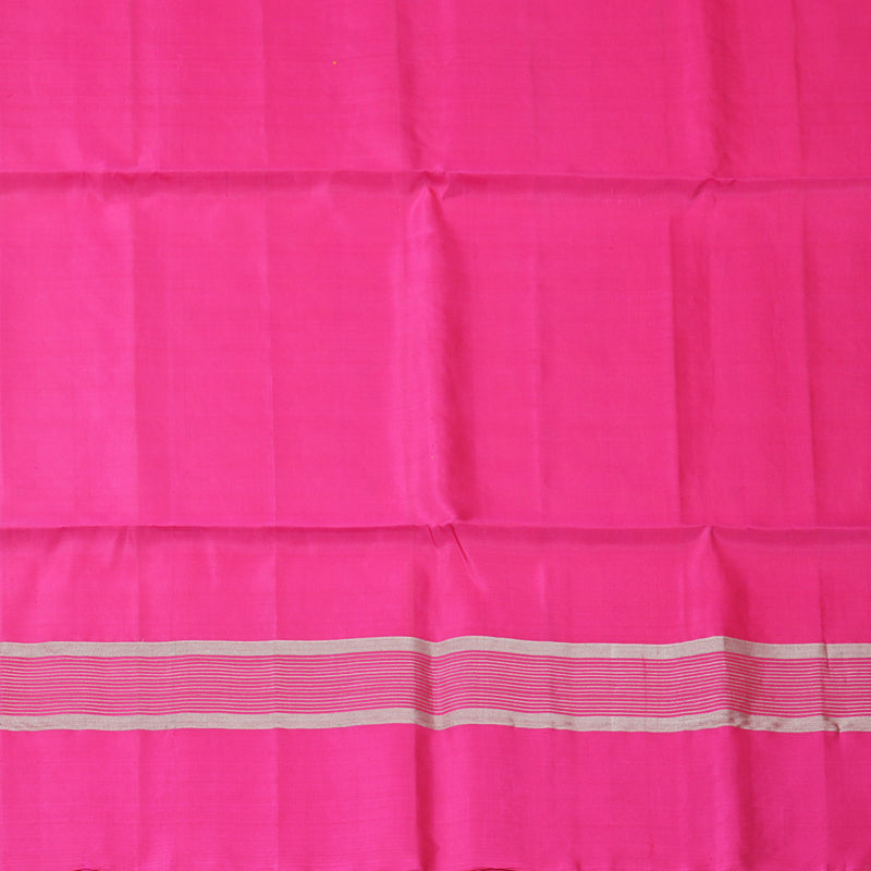 Hayagrivas Golden Orange Pure Soft Silk Saree KBE1895L1-9