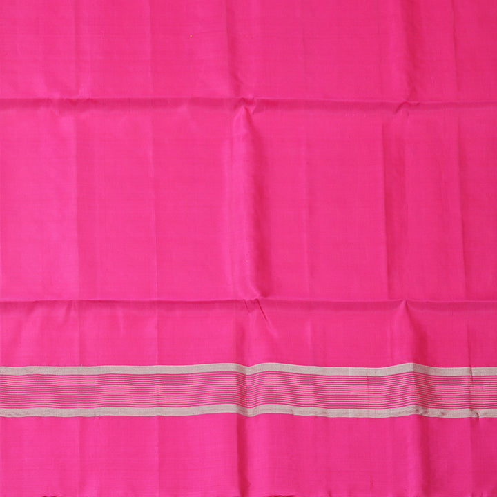 Hayagrivas Golden Orange Pure Soft Silk Saree KBE1895L1-9