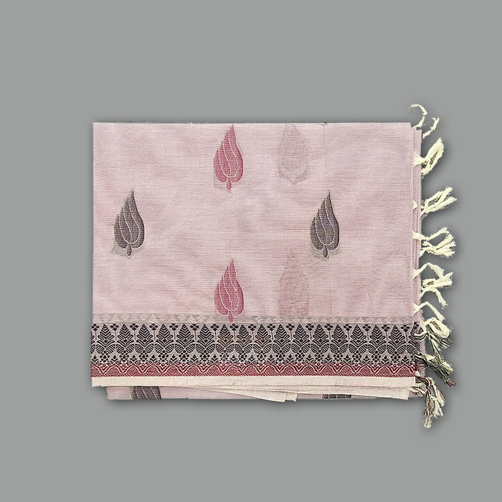 Hayagrivas Lilac Pure Cotton Saree KBE1897L1-42