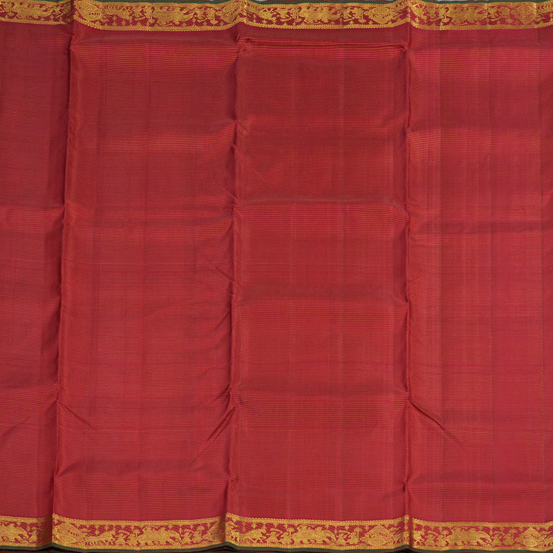 Hayagrivas Handloom Maroon Ten Yards Silk Madisar KBE1902L2-1