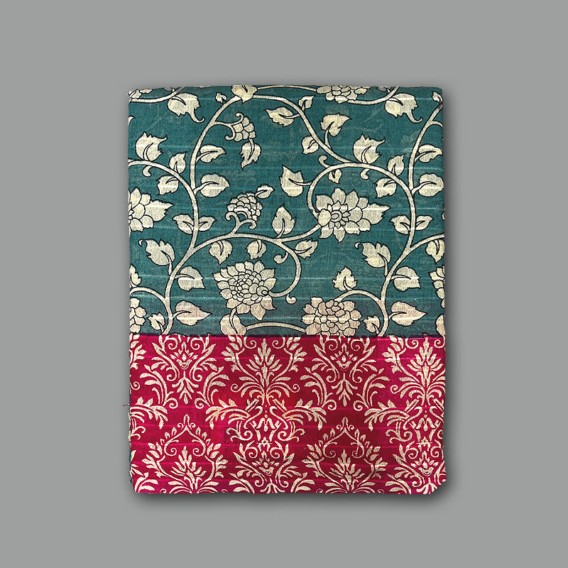 Hayagrivas Sky Blue Fancy Cotton Saree KBE1905L1-8