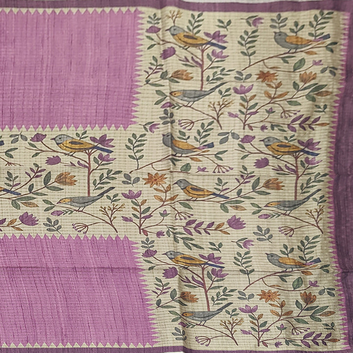 Hayagrivas Sandal Fancy Cotton Saree KBE1908L2-22