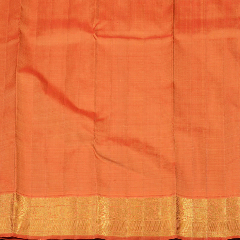 Hayagrivas Handloom Pure Kanjivaram Silk Saree in Enchanting Plum Purple KBE190D1-1