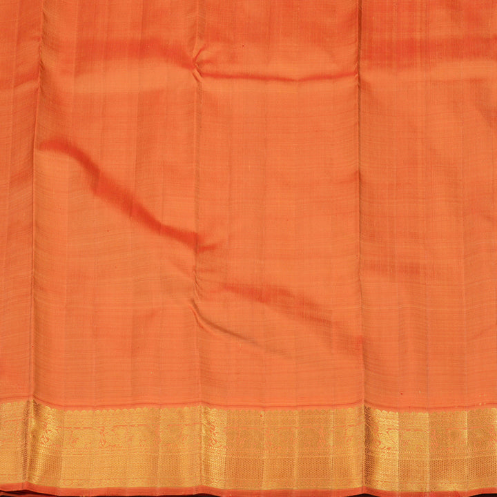 Hayagrivas Handloom Pure Kanjivaram Silk Saree in Enchanting Plum Purple KBE190D1-1