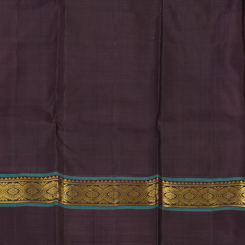 Hayagrivas Handloom Pastel Peach Kanjivaram Silk Saree KBE1911L9-3