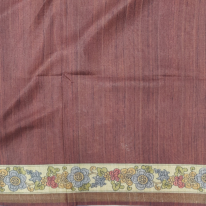 Hayagrivas Brown Fancy Cotton Saree KBE1917L1-55